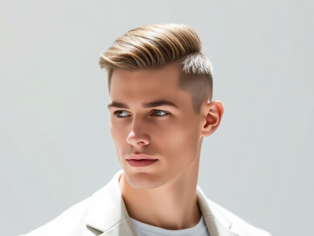 Stylish man with a clean haircut and minimalist style.