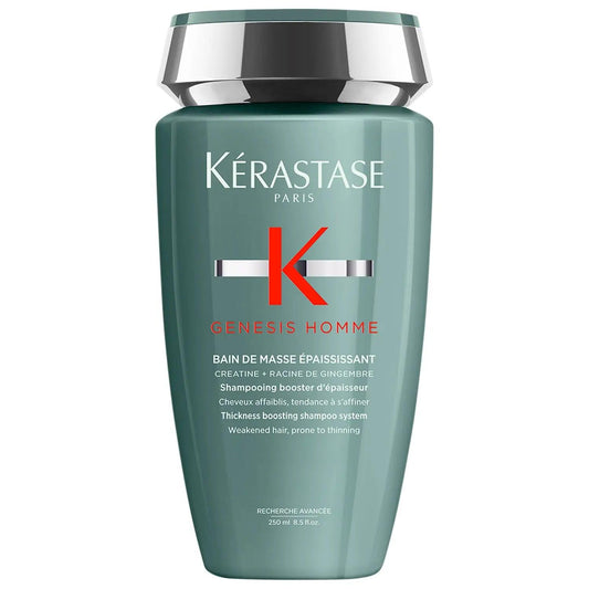 Kérastase Genesis Homme Bain De Masse Épaississant Shampoo Bottle for Men's Thinning Hair