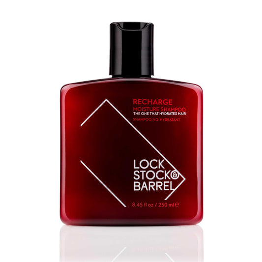 Lock Stock & Barrel Recharge Moisture Shampoo 8.45 Fl Oz / 250 Ml - Hydrates and Nourishes Hair